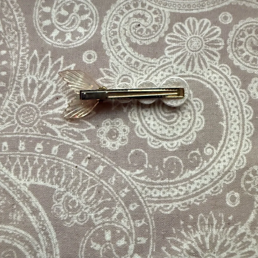 Chic Pearl and Crystal Kids Hair Clip